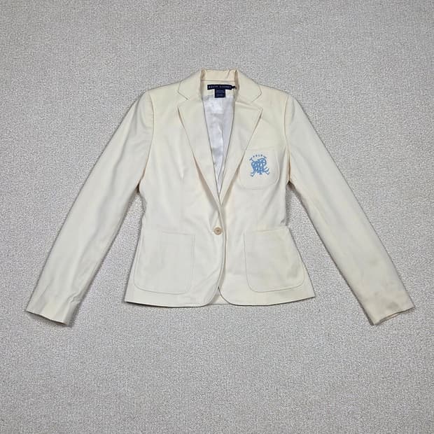 [폴로 랄프로렌] 크레스트 자수 울 블레이저 자켓 | A00362