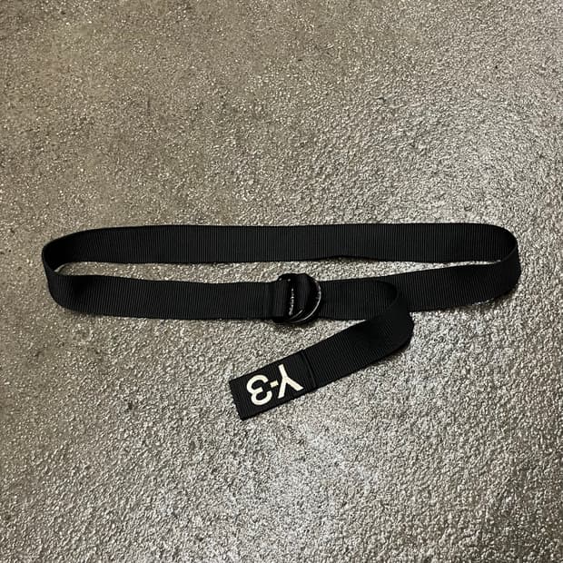 00s Y-3 요지야마모토 더블링 벨트