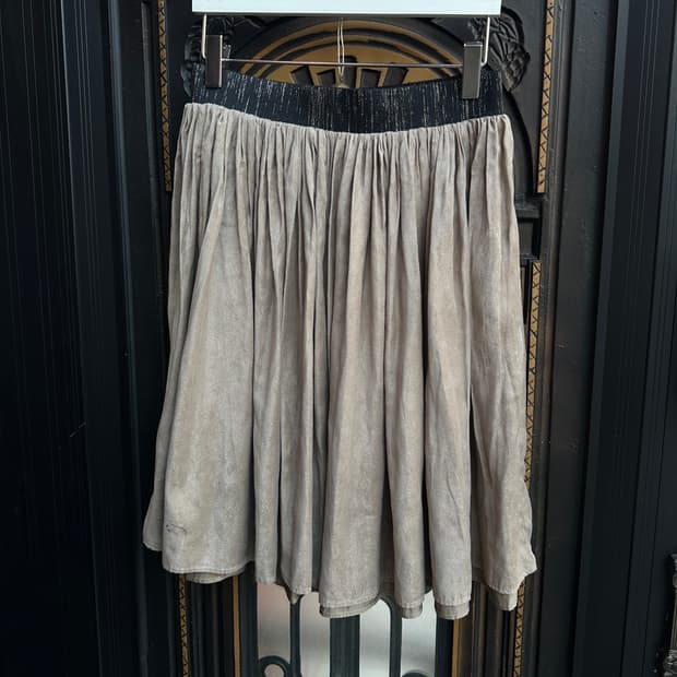 reversible banding skirt