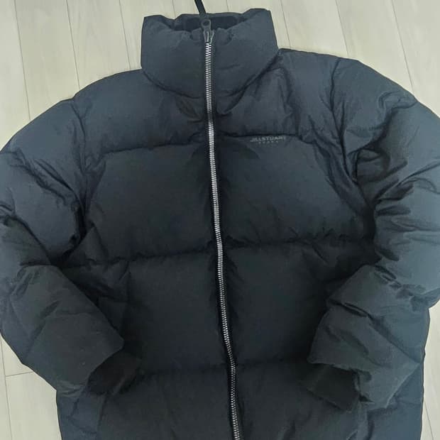 질스튜어트 스포츠 덕다운 숏 패딩 95