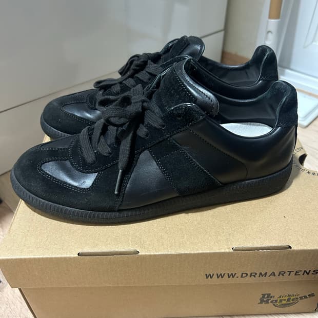 마르지엘라 독일군 올블랙 사이즈 39(250)