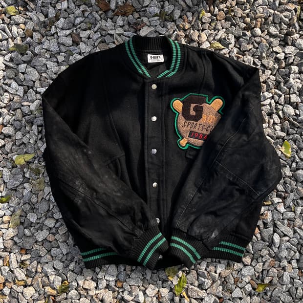 90s G-BOY'S 빈티지 바시티 자켓 (실측확인)