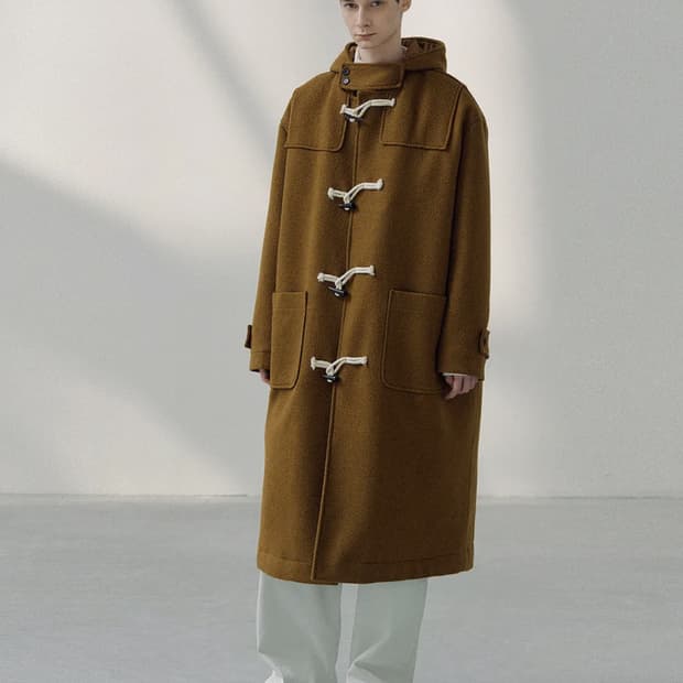 어널러코드 오버핏 더플코트