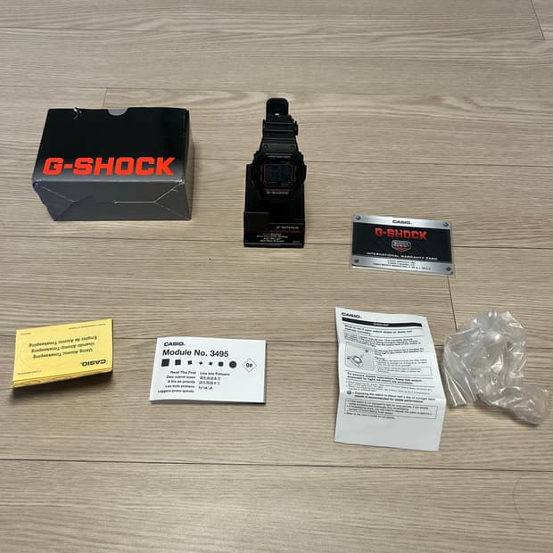 G-shock GW-M5610U 빨테