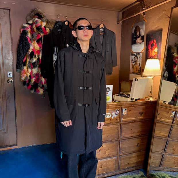 PRADA SPORTS STRAP DETAIL COAT XL