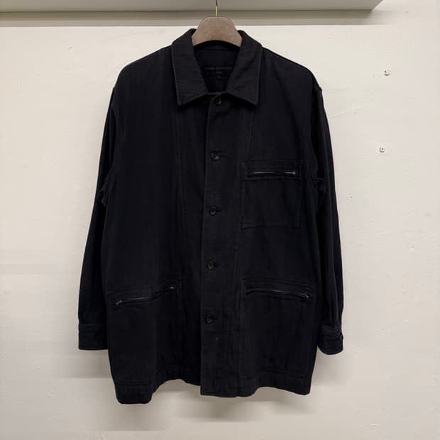 꼼데가르송옴므 지퍼자켓