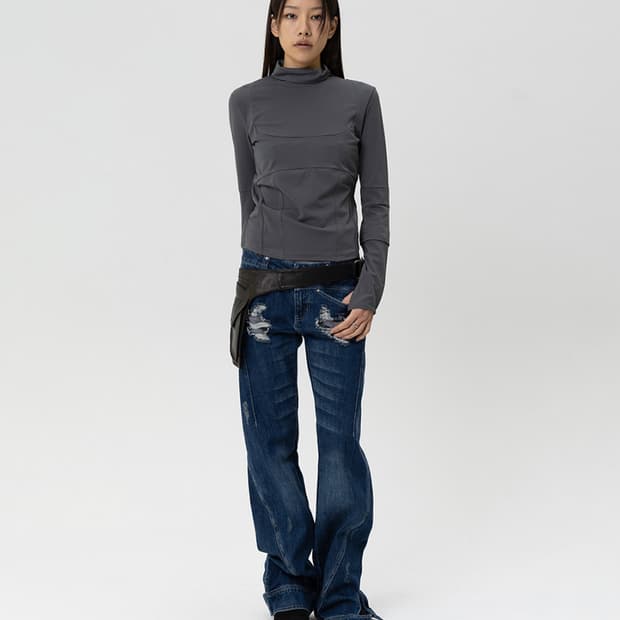 미스치프 mschf anatomie jean_dark blue