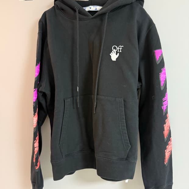 오프화이트 후드