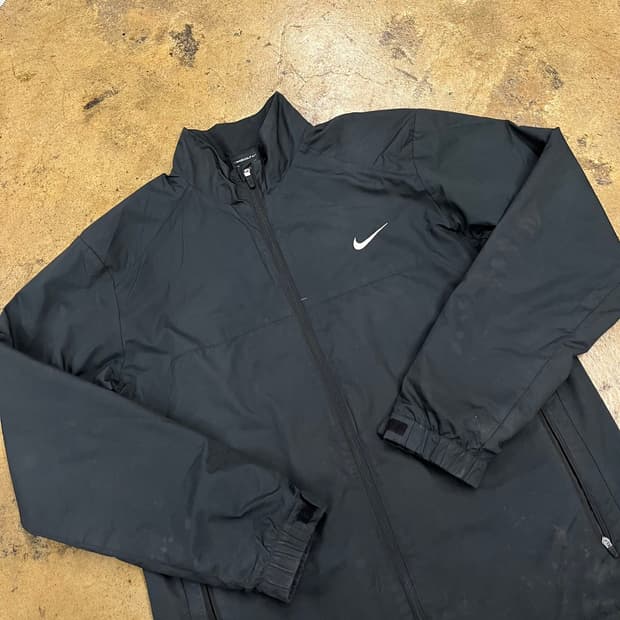 [정품/XL] 나이키 블랙 바람막이 자켓 b17