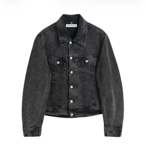 48 구매) 아워레가시 로데오 흑청 데님 자켓