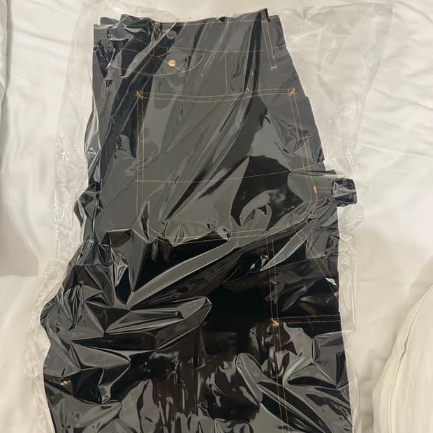 캐피탈 럼버 팬츠 블랙 3