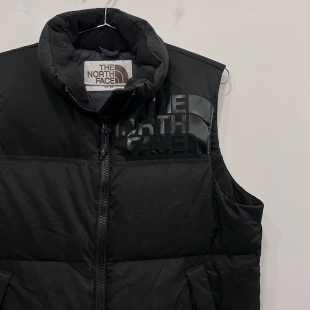 노스페이스 화이트라벨 구스다운 드라이벤트 조끼 패딩