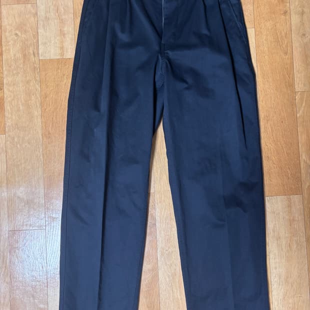 어나더오피스 24ss 산티아고 치노 팬츠 블랙