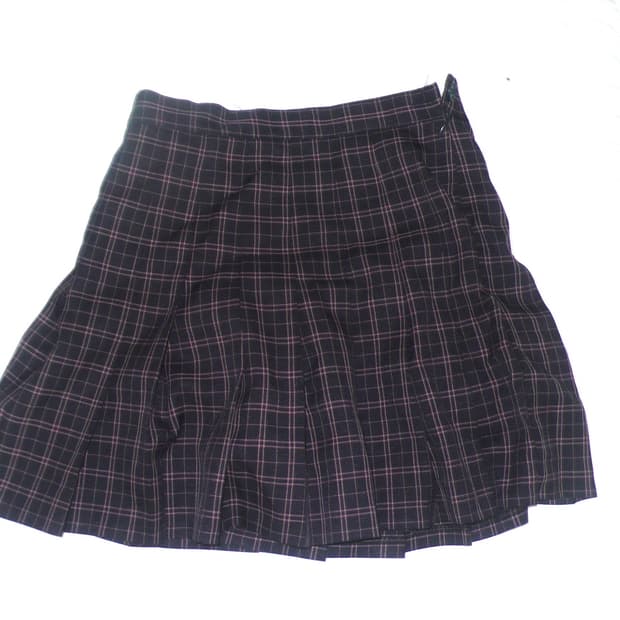 Punk school girl skirt
