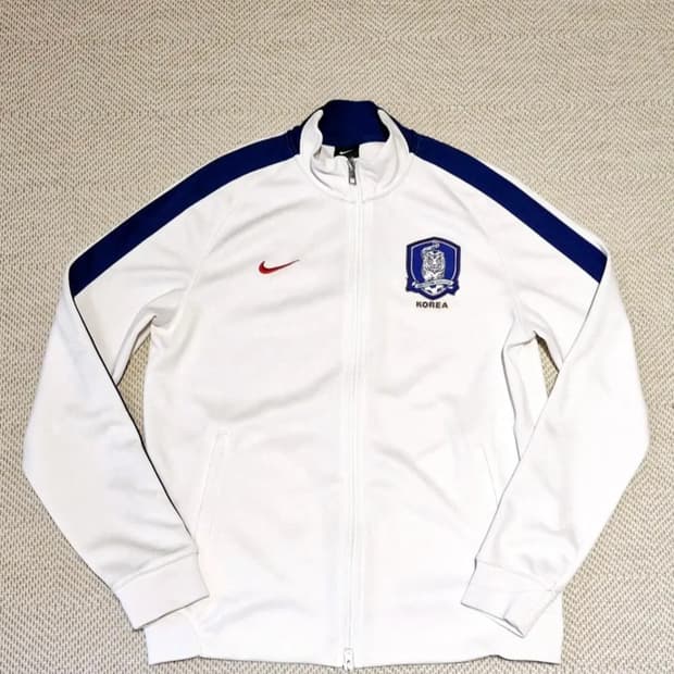 나이키 코리아 국대 화이트 트랙탑 져지 100/L