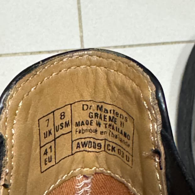 닥터마틴 그레이엄 2 첼시부츠 UK 7