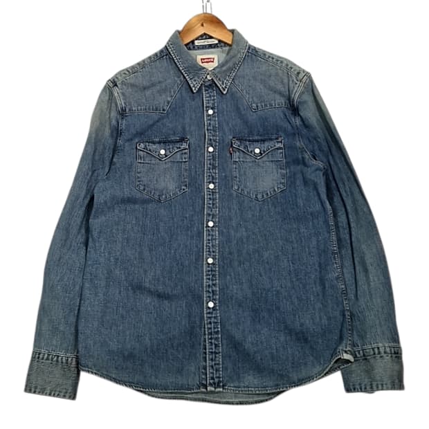 Levis 리바이스 웨스턴 데님 셔츠
