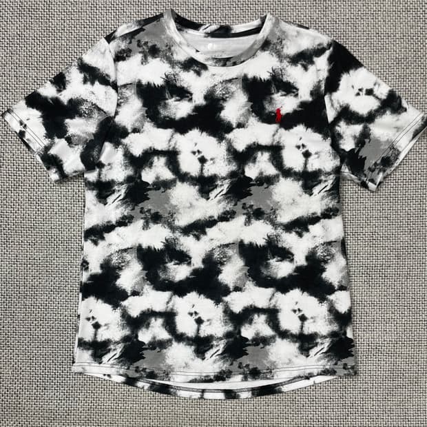 폴로 랄프로렌 타이 다이 반팔티 L