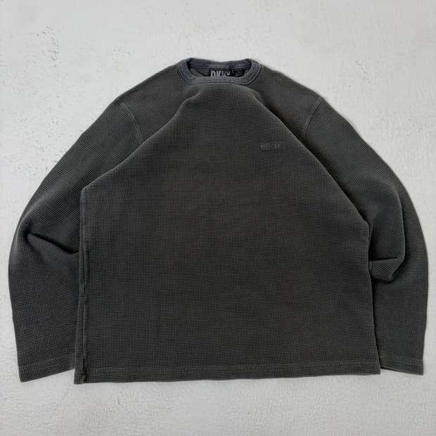 00s DKNY Thermal Tee (olive grey)