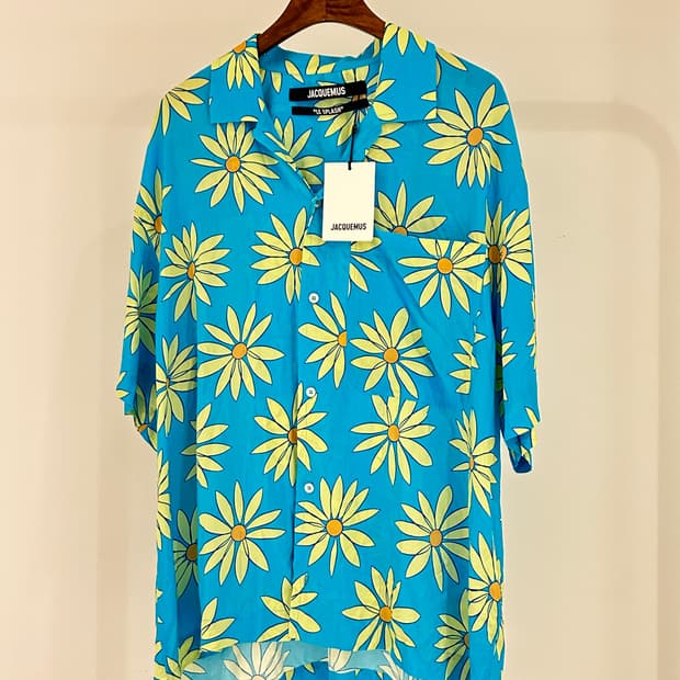 flower print s/s shirts