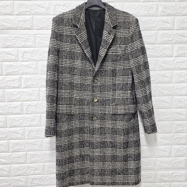 택포// 아미 AMI 겨울 모혼방 체크코트