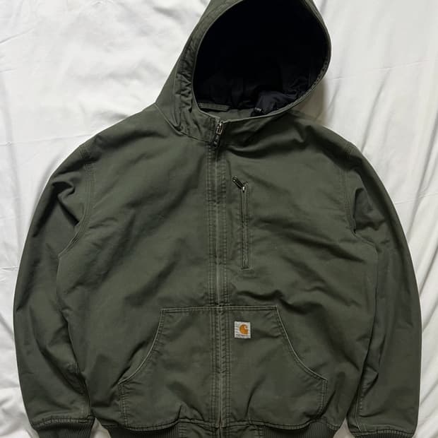 칼하트 모스그린 액티브 자켓