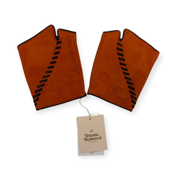 데드스탁 비비안웨스트우드 오브 핑거리스 워머 장갑