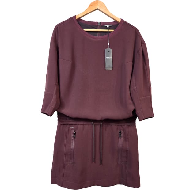 G-STAR RAW 버건디 드레스 새상품(S)