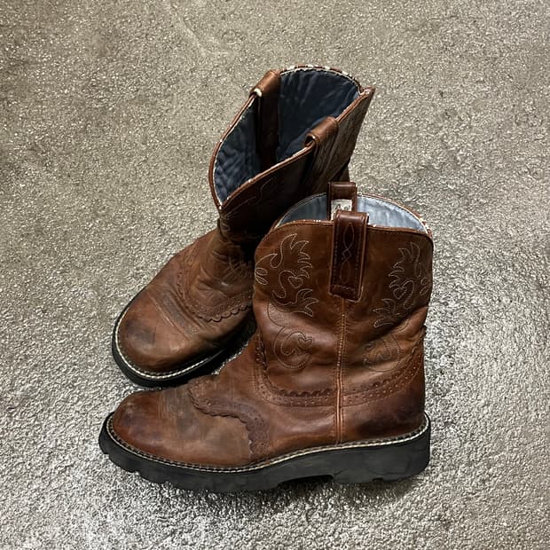 빈티지 새들 웨스턴 부츠 (265)