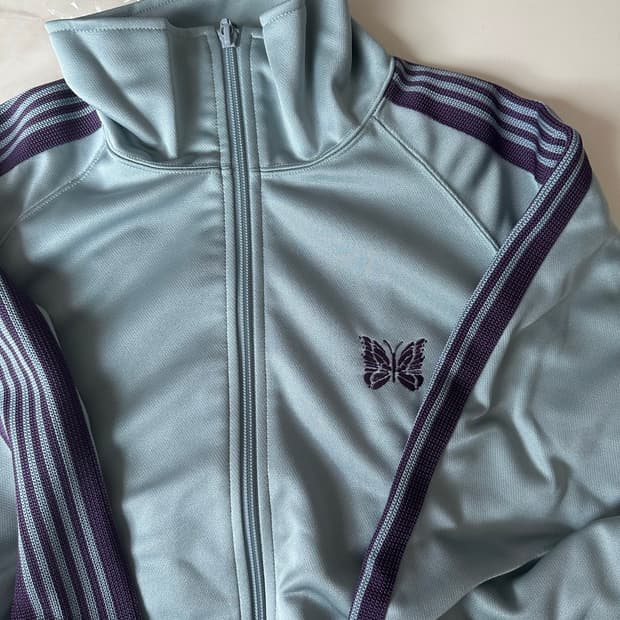 니들스 트랙 재킷 Track Jacket Sax × Purple / M 