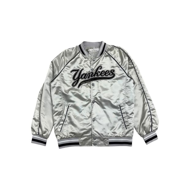 엠엘비 뉴욕 양키스 새틴 바시티 자켓