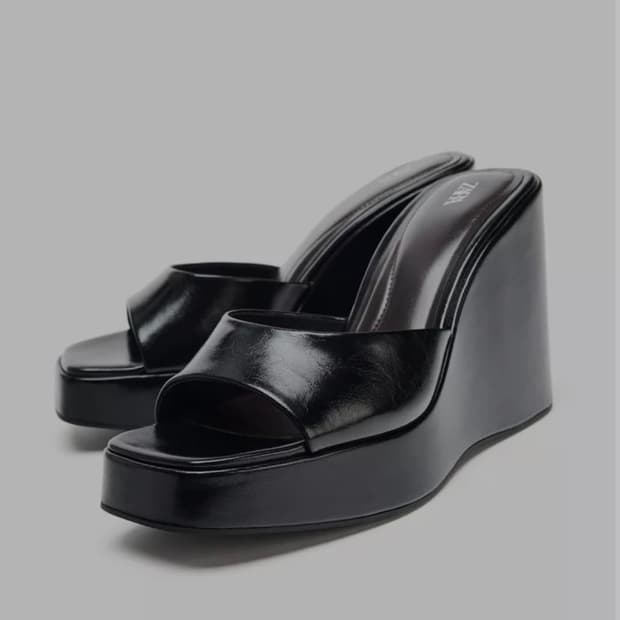 zara 웨지 통굽