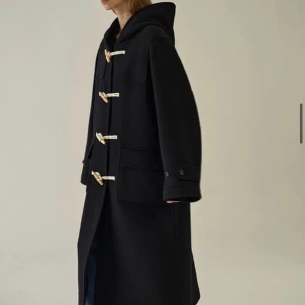 파사드패턴 캐시미어 더플코트 M