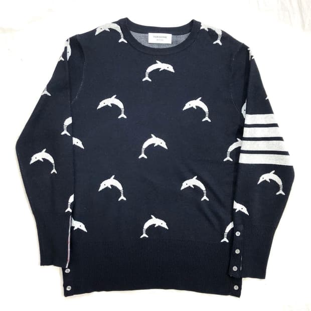 톰브라운 돌고래 니트 XXL