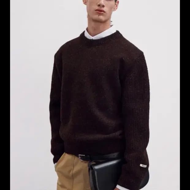 렉토 셔틀랜드울 니트 M