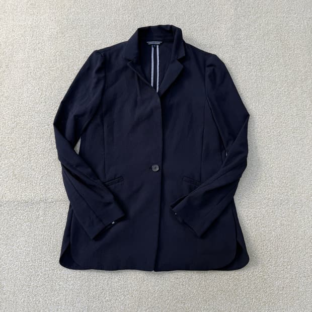 4 타미힐피거 여성 원버튼 블레이저 0121T1