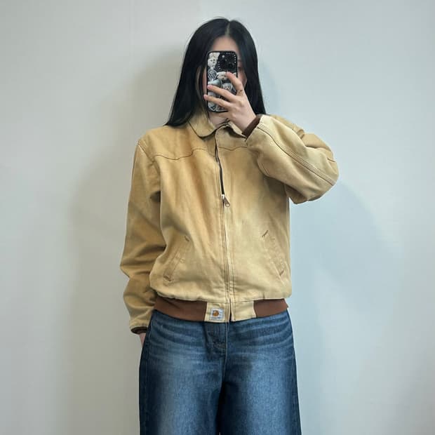 칼하트 OG 산타페 된장 워크 자켓