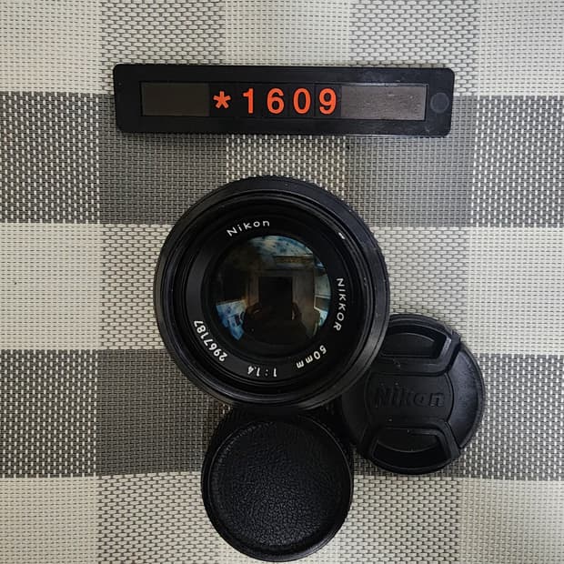 니콘 마운트 니코랄 50mm 1.4단렌즈