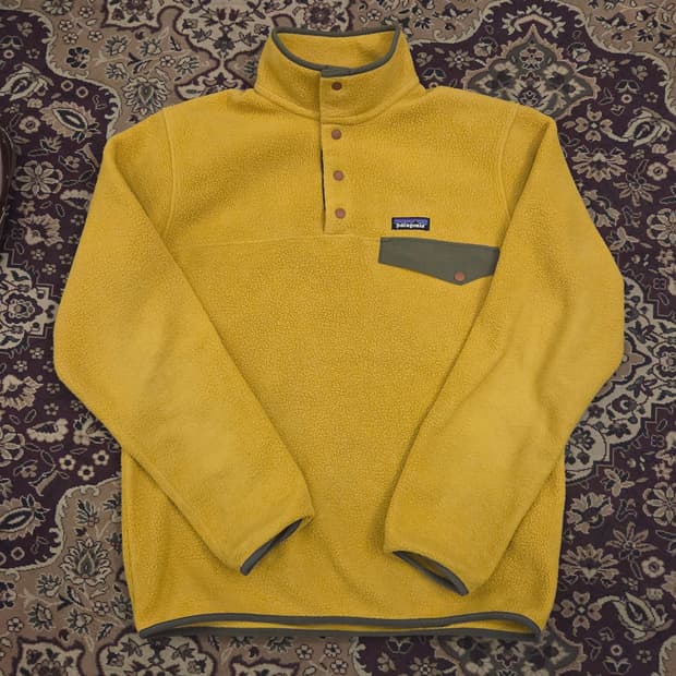 파타고니아 신칠라 m 옐로우 머스타드 캐빈골드