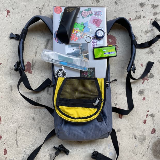 00s Patagonia Scrum Pack Navy Blue