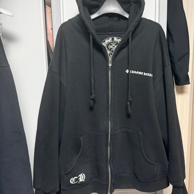 크롬하츠 후드집업 블랙(M)