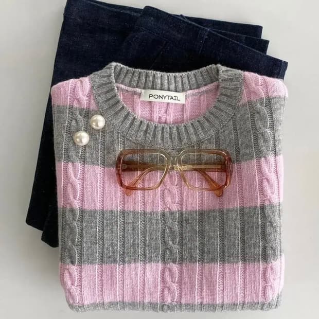 포니테일 니트 (Julie Sweater)