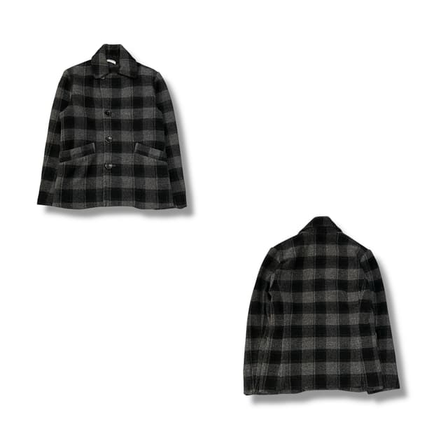  이터널 타탄체크 셔츠 자켓 y14320