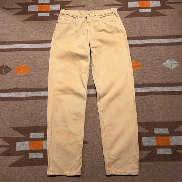 리바이스 USA 00s 550 베이지 데님 팬츠 34 샌안토니오 554