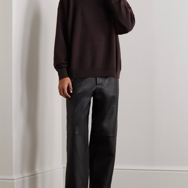 [S] 피어오브갓 이터널 버진울 하프넥 니트 샌드