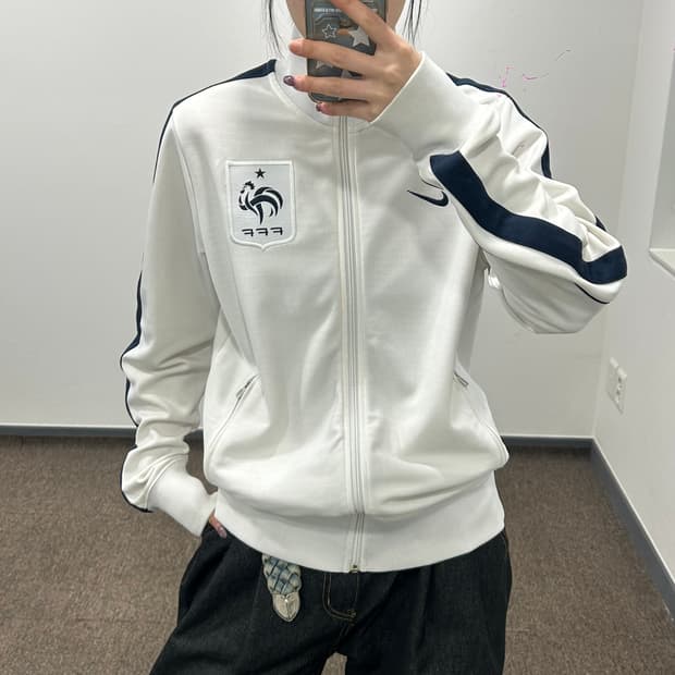 Nike 나이키 France 아이보리 져지