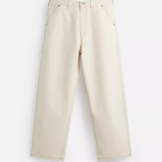 자라 릴렉스핏 카펜터 진 30