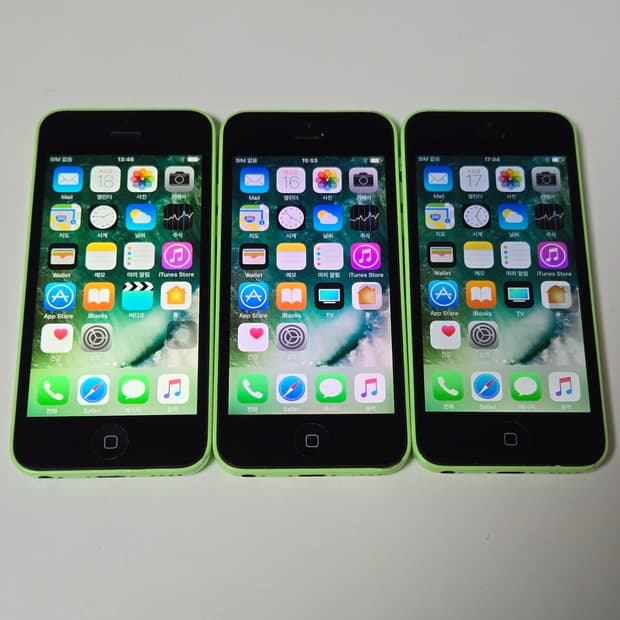 아이폰 5C 그린