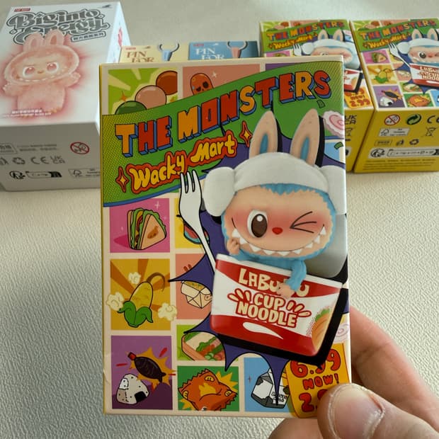 [새상품] 라부부 와키 마트 시리즈 피규어(미개봉)