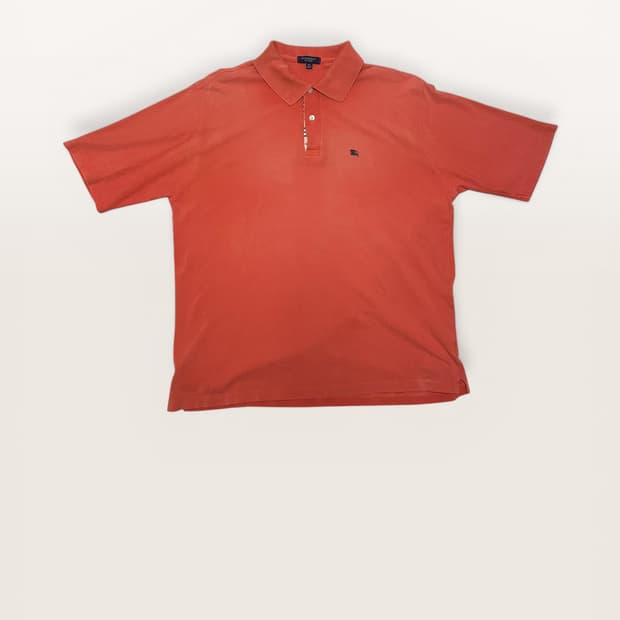 Burberry - 00's 오렌지 카라티 (XL 추천)